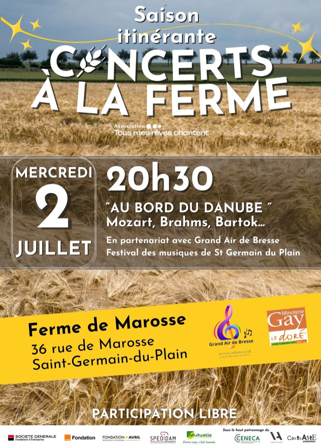 Concert à la ferme