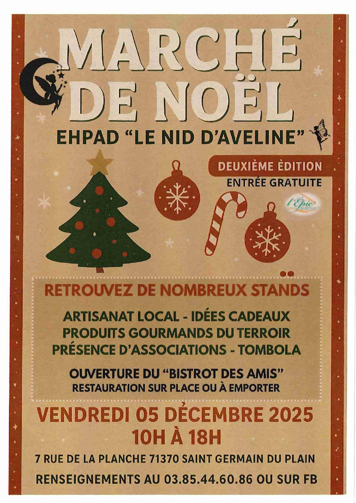 Marché de Noël -Le Nid d'Aveline