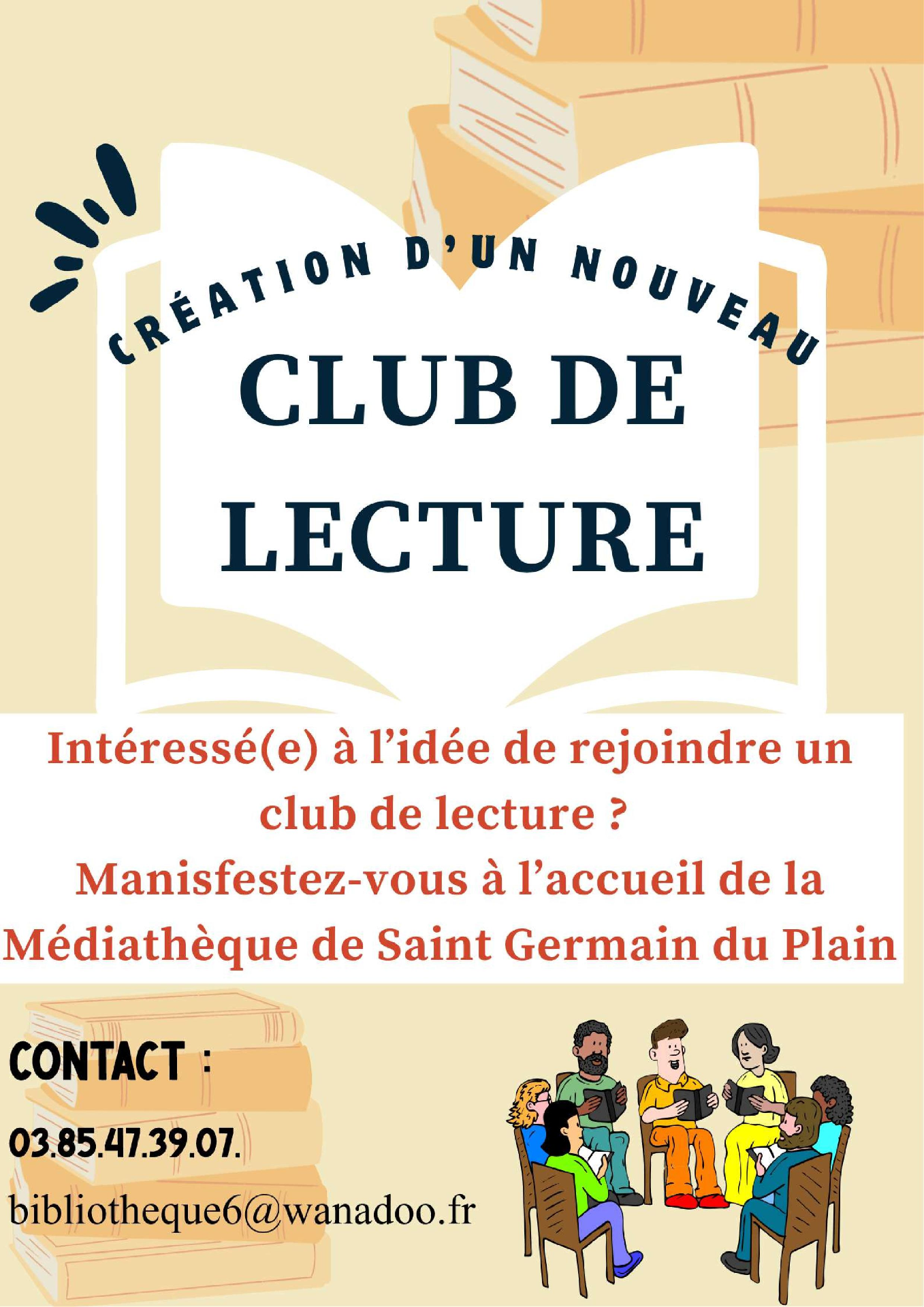 club de lecture médiathèque