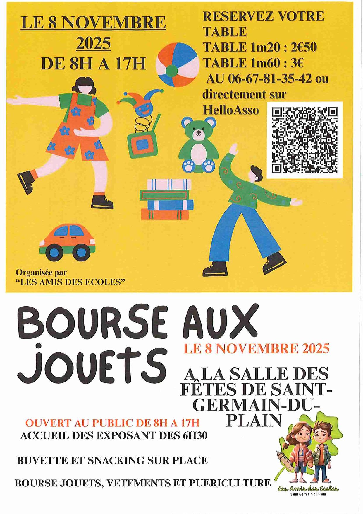 Bourse aux jouets